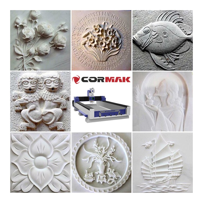 Frezarka CNC CORMAK M1325 do drewna i kamienia