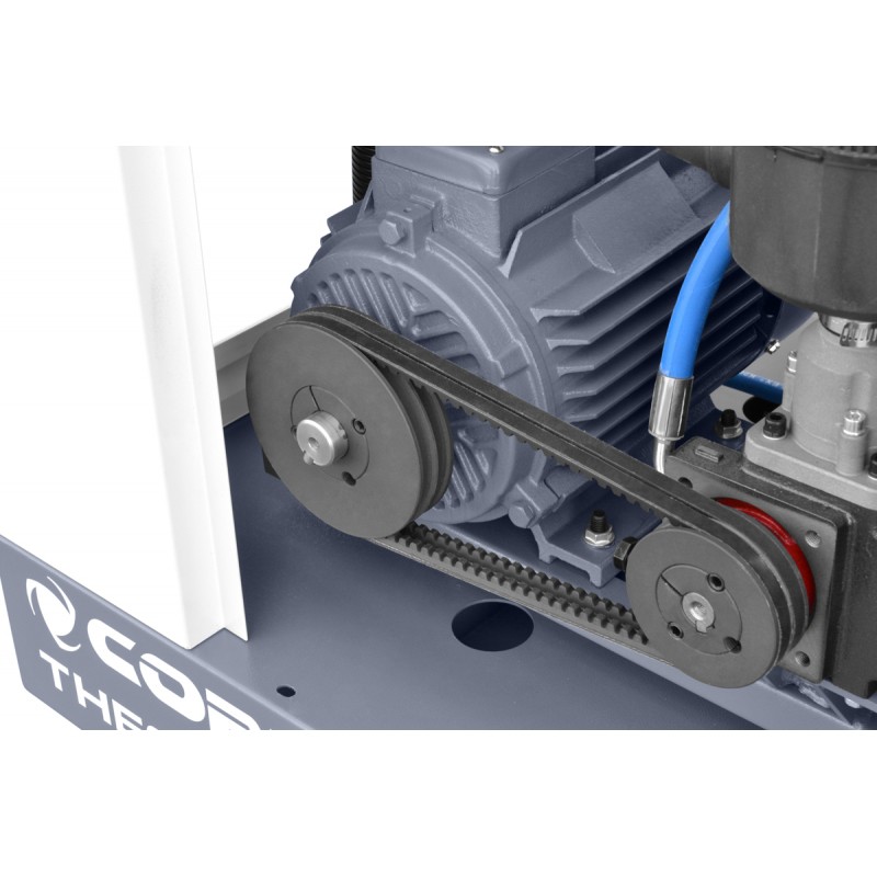 Compressor de parafuso com secador THEOR 10 COMPACT - 7,5 kW - 950 l/min. reservatório de 500 l