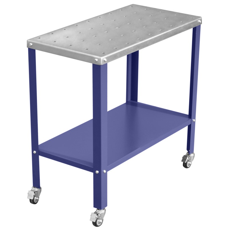 Mesa de trabalho móvel para soldadura, serralharia e montagem ST915 (capacidade de carga de 540 kg)
