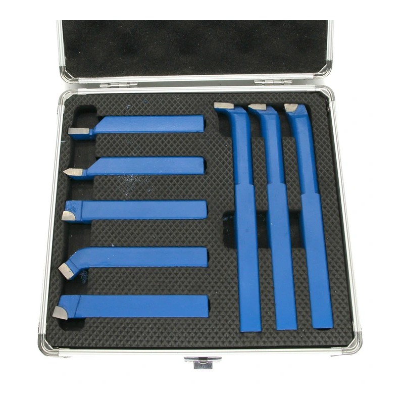 Conjunto de facas de torneamento 16x16, 8 unidades