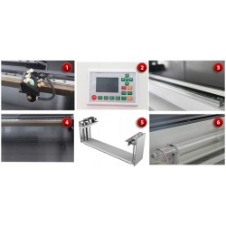 Plotter a laser de CO₂ LG6040N com WiFi