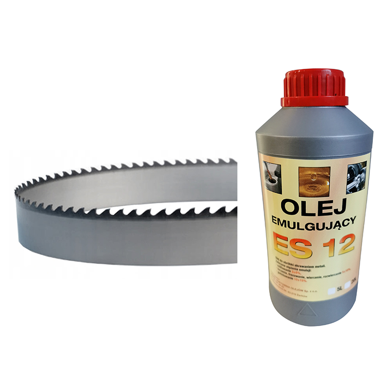 Kit inicial: lâmina de serra de fita bimetálica 27x0,9x2910 + óleo emulsionante ES-12 1 L