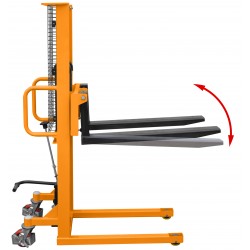 Masztowy wózek paletowy CORMAK P513 (udźwig 500 kg, unoszenie 1300 mm)
