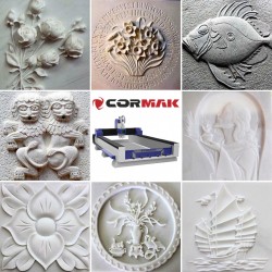 Fresadora CNC CORMAK M1530 para madeira e pedra