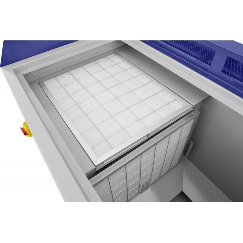 Mesa de lixagem com sistema de exaustão DT1000 para madeira e metal