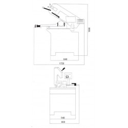 Serra de fita para metal CORMAK HBS275