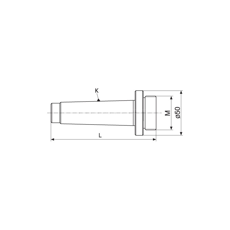 Conjunto MK3 para mandrilagem de orifícios de 10 a 125 mm