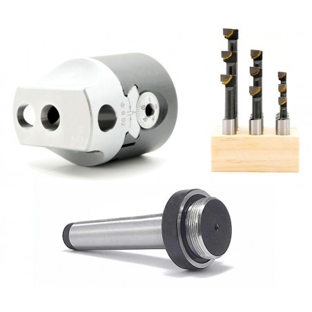 Conjunto MK4 para mandrilagem de orifícios de 10 a 125 mm