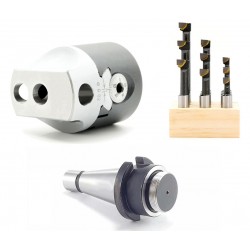 Conjunto ISO40 para mandrilagem de orifícios de 10 a 125 mm