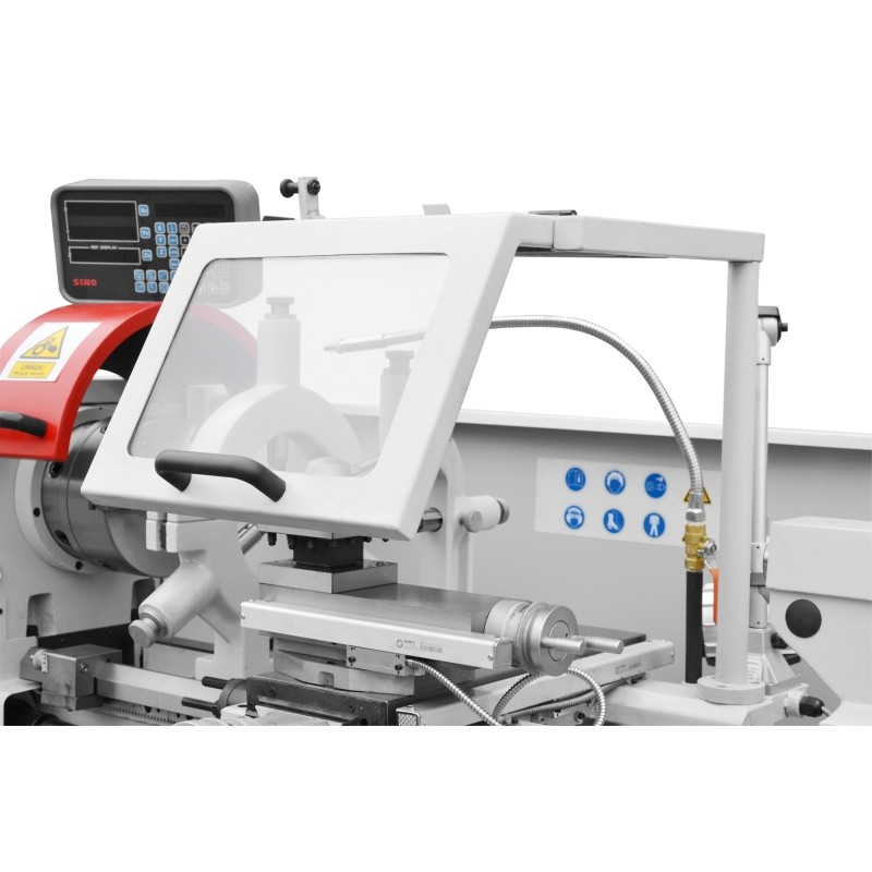 Torno universal convencional CORMAK 410 x 1000 + lâminas + espiga rotativa
