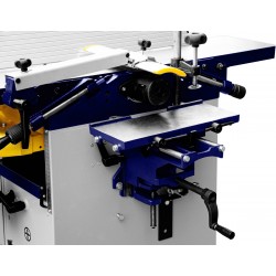 Máquina multifuncional CORMAK CM250 4 em 1: serra, plaina, espessadora e fresadora, 230 V