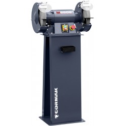 Lixadeira industrial de dois discos CORMAK M250S com base