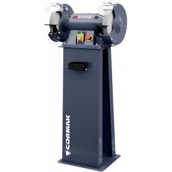 Lixadeira industrial de dois discos CORMAK M250S com base