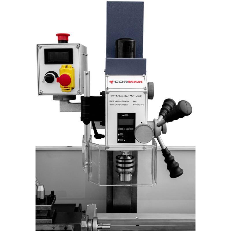Torno-fresadora CORMAK TYTAN Center 750 Vario DRO
