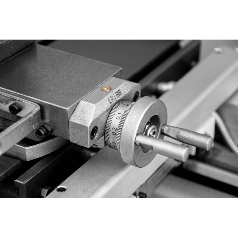 Torno-fresadora CORMAK TYTAN Center 750 Vario + lâminas + broca rotativa
