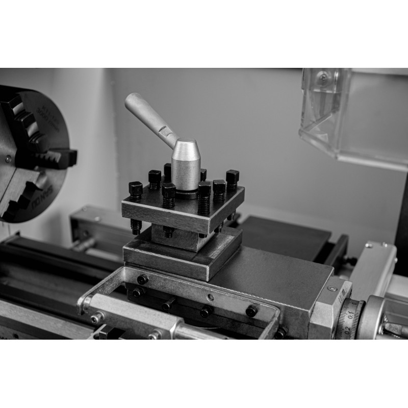 Torno-fresadora CORMAK TYTAN Center 750 Vario + lâminas + broca rotativa