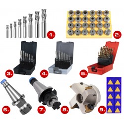 Conjunto inicial de ferramentas ISO50