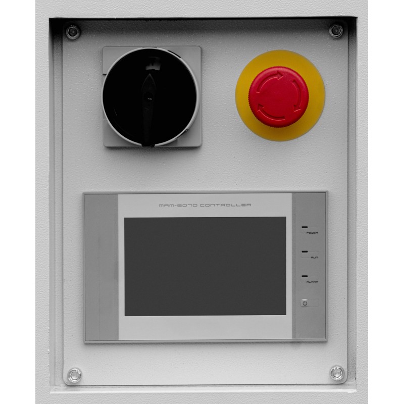 Compressor de alta pressão de parafuso de 22 kW - 20 bar COMPACT com secador para cortadoras a laser de fibra