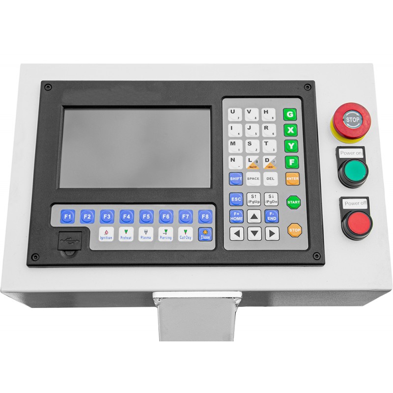 Wypalarka plazmowa PW-1530 WTK 1500x3000 ze stołem wodnym + kompresor Luft 1000 + źródło SPARTUS ProCUT 125CNC