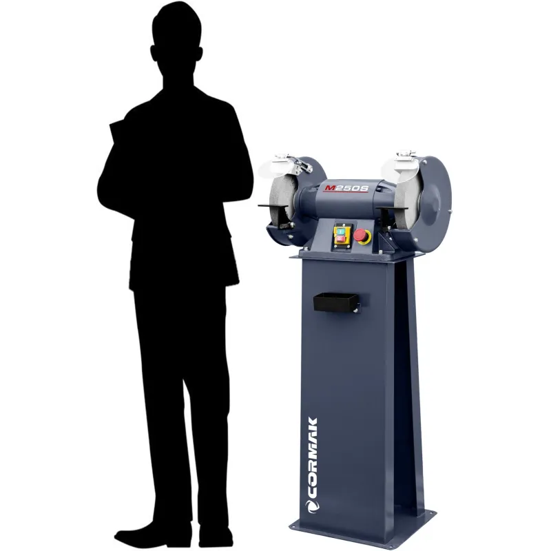 Lixadeira industrial de dois discos M200S com base