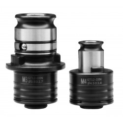 Oprawki do gwintowania M3, M4 + redukcja GT24 - GT12
