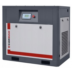 Sprężarka śrubowa THEOR 20 - 15kW - 2000 L/min. + Osuszacz ziębniczy N20S + Butla pionowa na sprężone powietrze 500 L