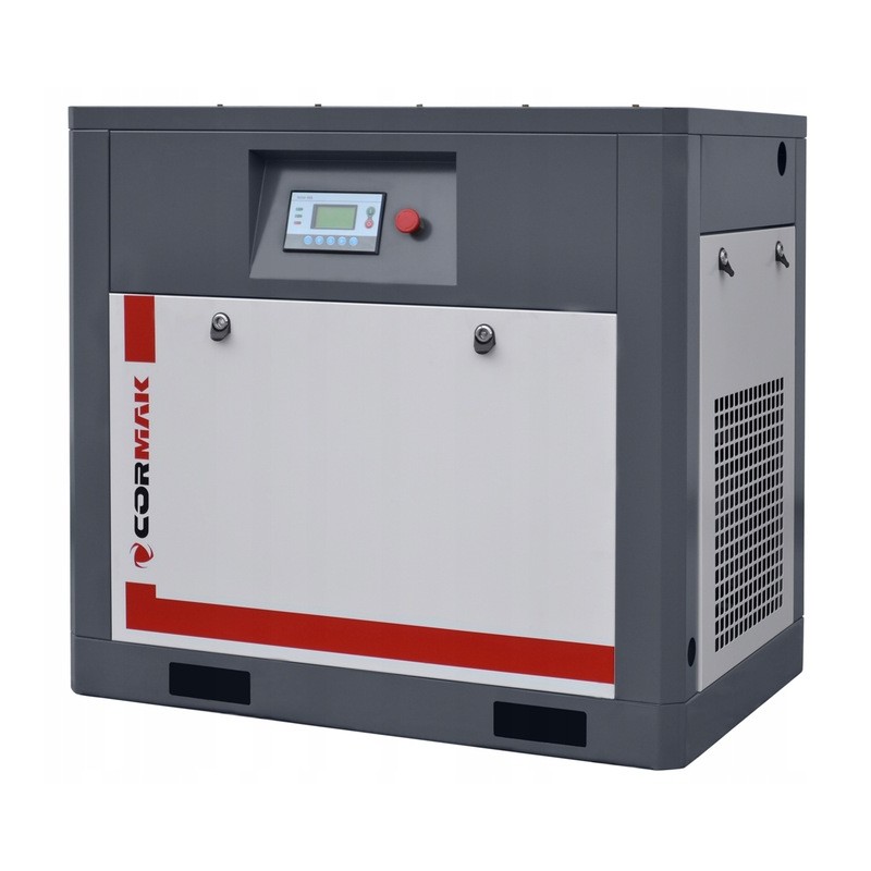 Sprężarka śrubowa THEOR 20 - 15kW - 2000 L/min. + Osuszacz ziębniczy N20S + Butla pionowa na sprężone powietrze 500 L