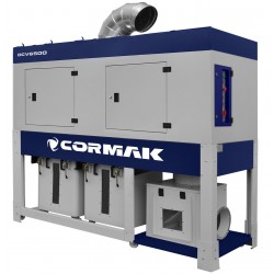 Exaustor industrial para poeiras e aparas de madeira CORMAK DCV6500TC VIBER