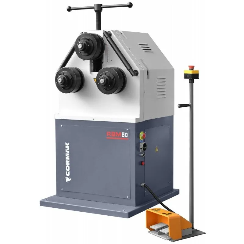 Máquina de curvar tubos e perfis CORMAK RBM 50