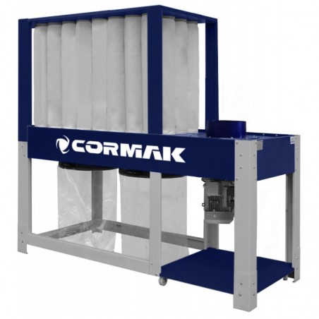 Exaustor industrial para poeiras e aparas de madeira CORMAK DCV6500E