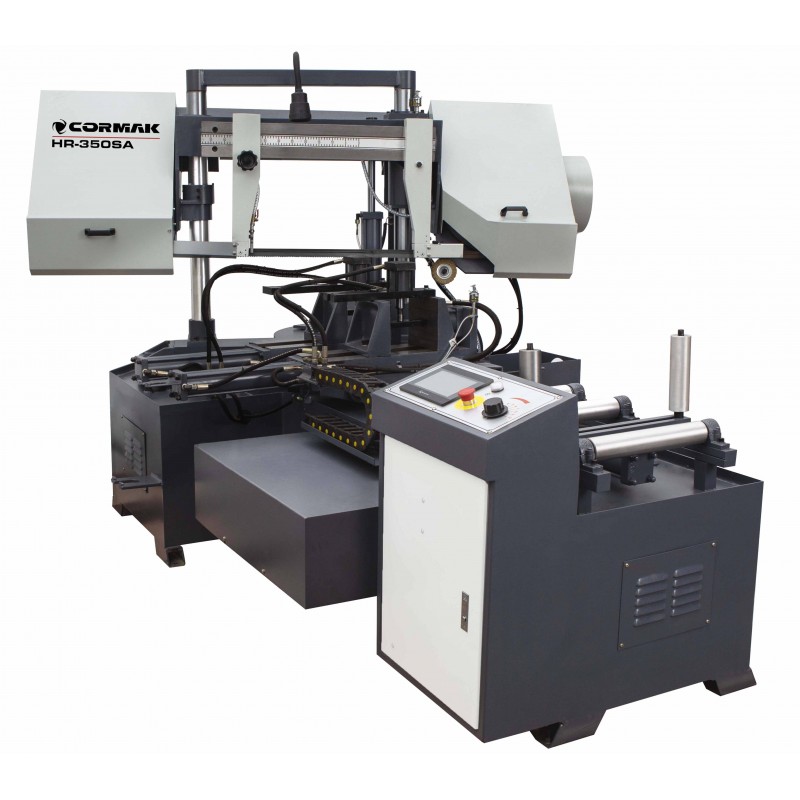 Cortadora automática de fita em coluna, serra de fita para metal CORMAK HR350SA
