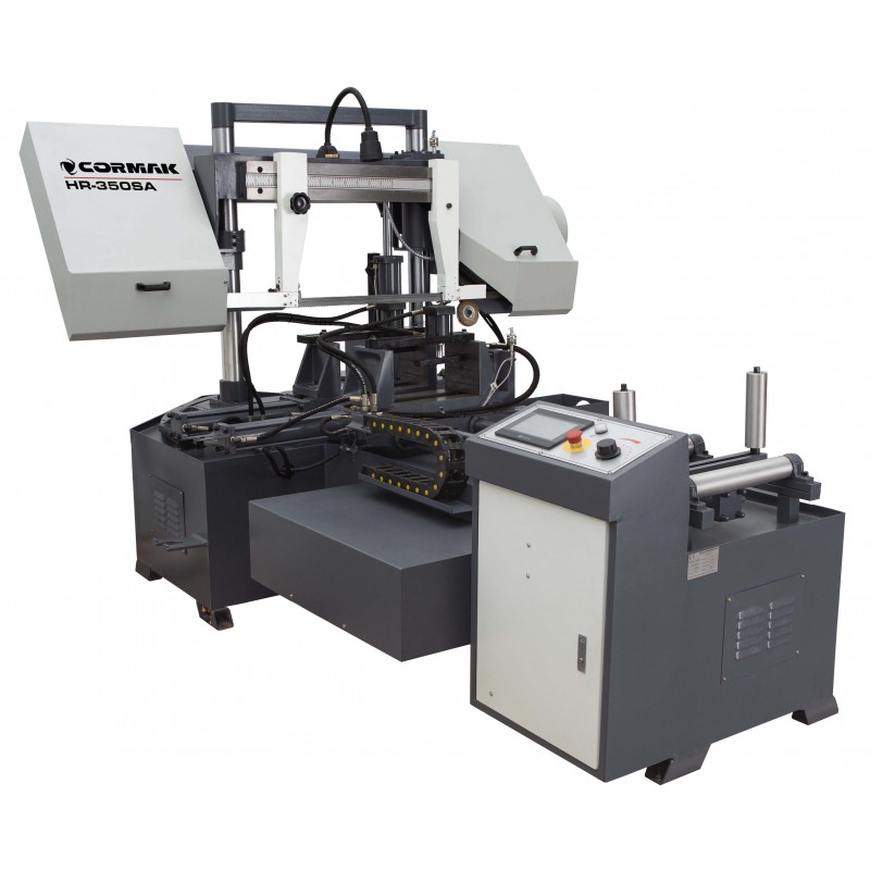 Cortadora automática de fita em coluna, serra de fita para metal CORMAK HR350SA