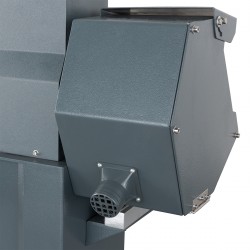 Lixadeira industrial de dois discos com escovas e desbastadora BMS2080 com base