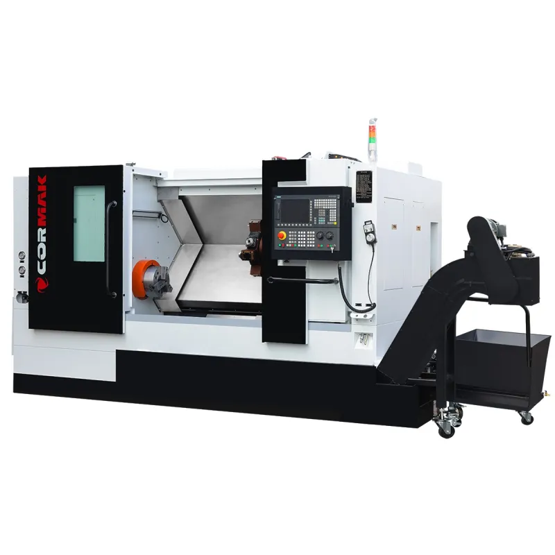 Torno CNC CK7150LT12x1000 com ferramentas motorizadas SIEMENS SINUMERIK
