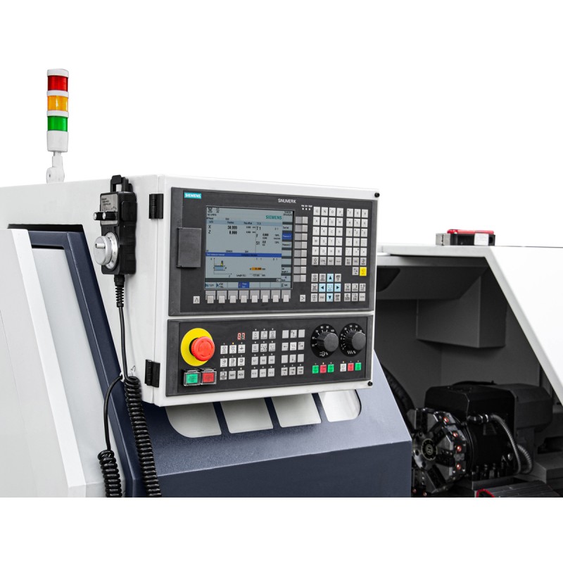TORNO CNC 360x750 COM MANDRIL MANUAL SIEMENS SINUMERIK
