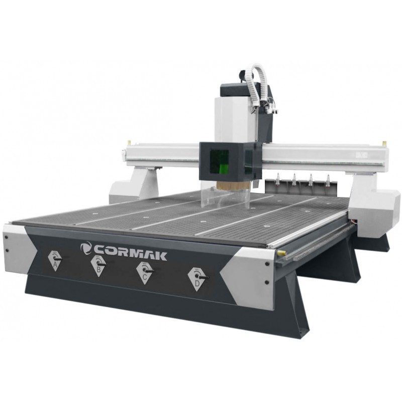 Fresadora CNC C1325 ATC (1300x2500) com troca automática de ferramentas