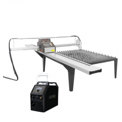 Máquina de corte a plasma e gás ZZ 1500x3000 + fonte SPARTUS ProCUT 125CNC