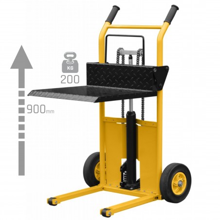 Wózek transportowy WLTA (udźwig 200 kg, unoszenie 900 mm)