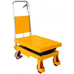 Carro elevador de plataforma tipo tesoura TA1513 (capacidade de carga de 150 kg, altura de elevação de 1340 mm)