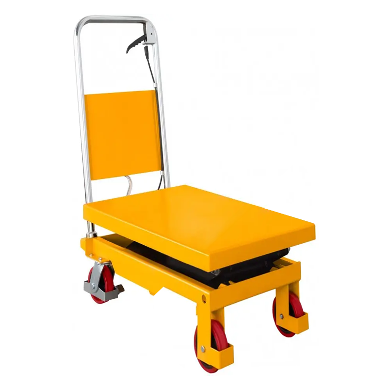 Carro elevador de plataforma tipo tesoura TA1513 (capacidade de carga de 150 kg, altura de elevação de 1340 mm)