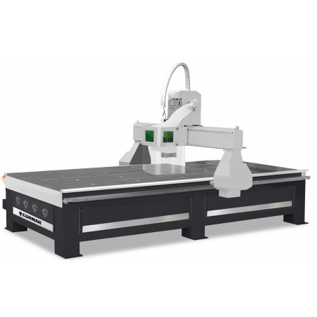 Fresadora CNC CORMAK C1525 PREMIUM (1500x2500) + mesa híbrida
