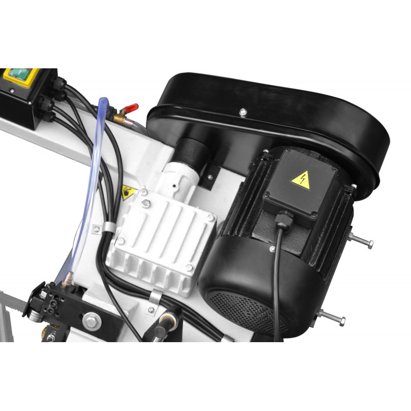 Serra de fita para metal CORMAK BS 712 SW 230 V + 2 lâminas M42 + 5 L de Emulgol + ZW580