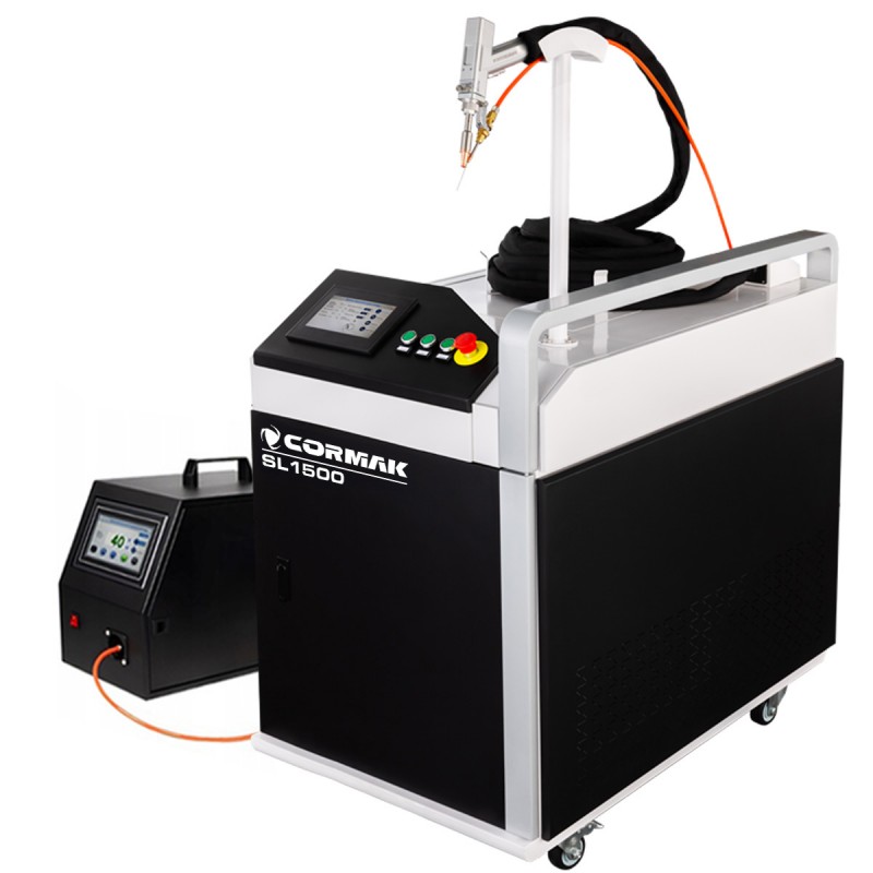 Máquina de soldadura a laser de 1500 W CORMAK SL1500 3 em 1