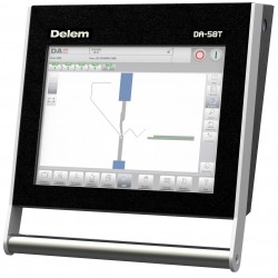 Prancha de dobra hidráulica CORMAK CNC SERVO ELITE 40×1600 DA-58T
