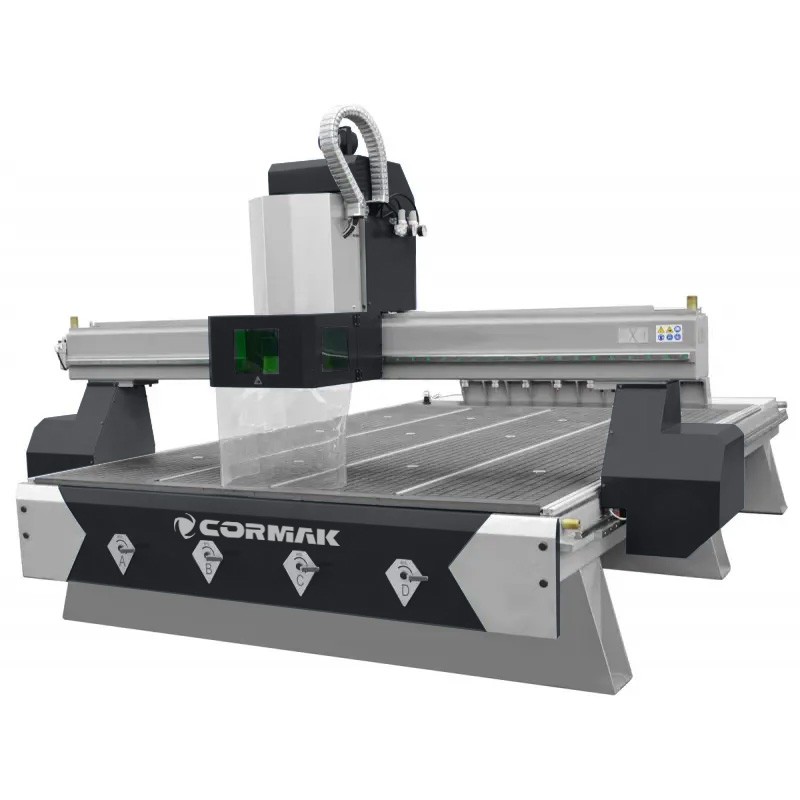 Fresadora CNC C2040 ATC PREMIUM (2100x4100) + mesa híbrida
