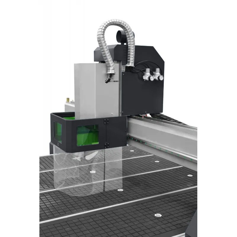 Fresadora CNC C2040 ATC PREMIUM (2100x4100) + mesa híbrida
