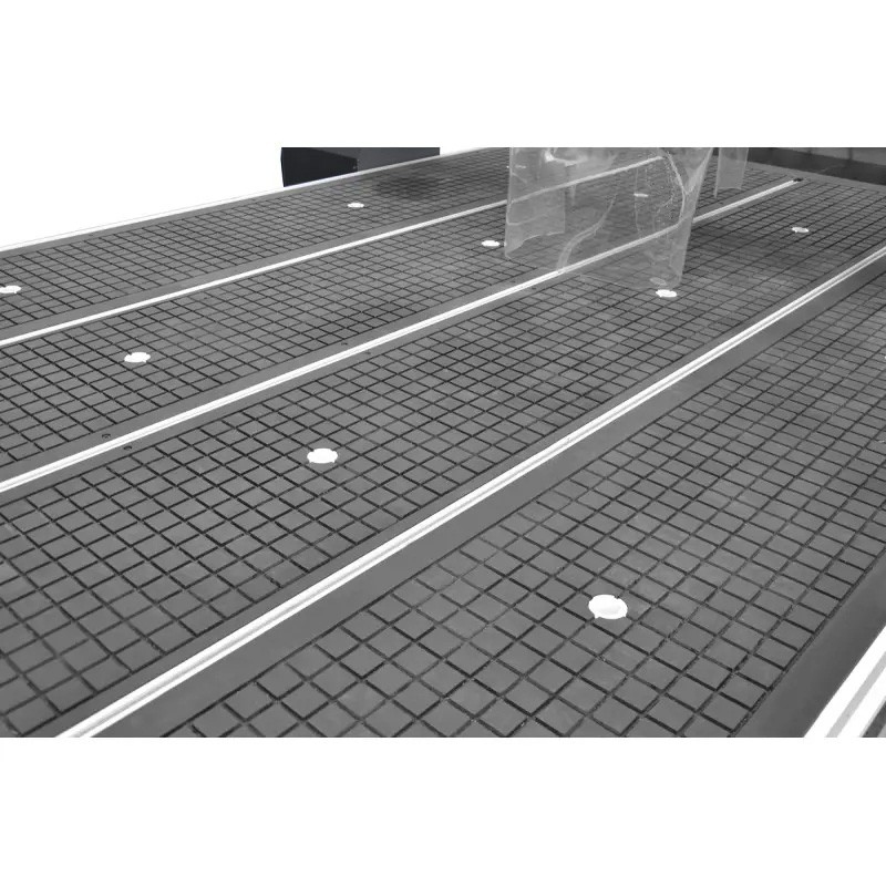 Fresadora CNC C2030 ATC de 4 eixos PREMIUM (2100x3300) + mesa híbrida