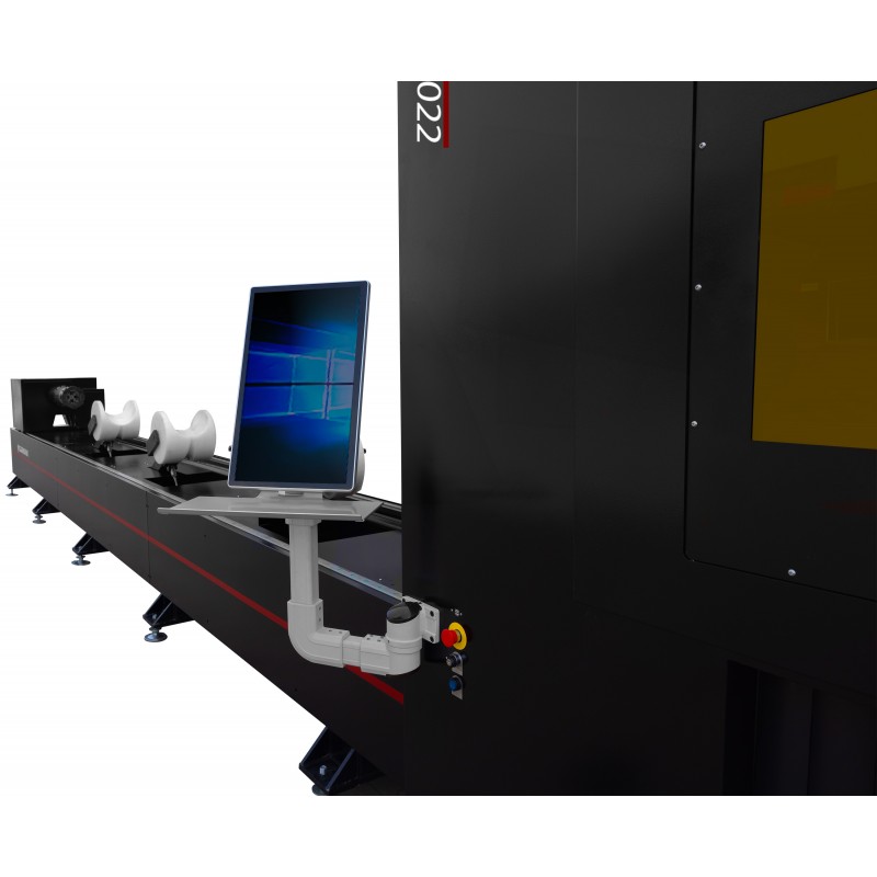 Laser de fibra ótica para tubos e perfis FIBER LF6022 1000 W