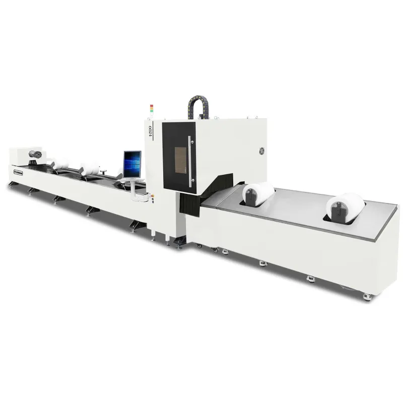 Laser de fibra ótica para tubos e perfis FIBER LF6024 2000 W