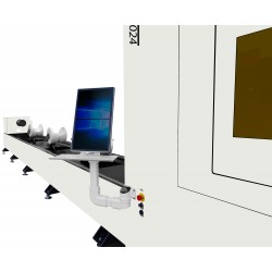 Laser de fibra ótica para tubos e perfis FIBER LF6024 3000 W